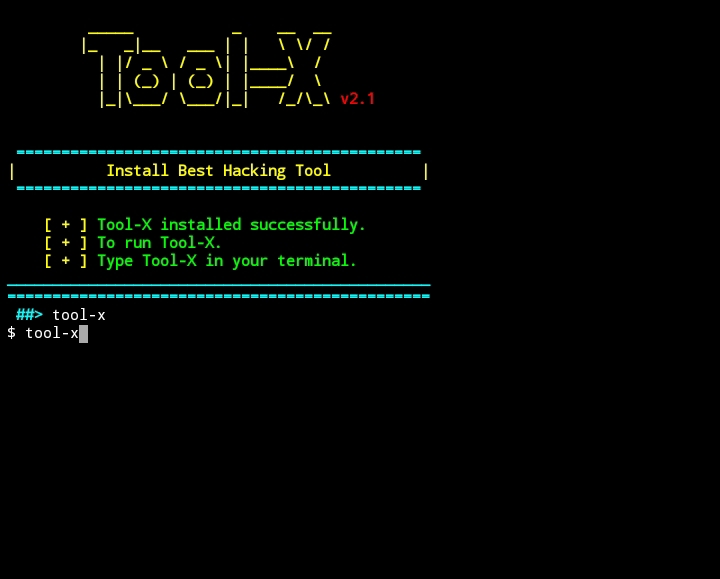 Installer TOOLX par "Termux ou Linx"