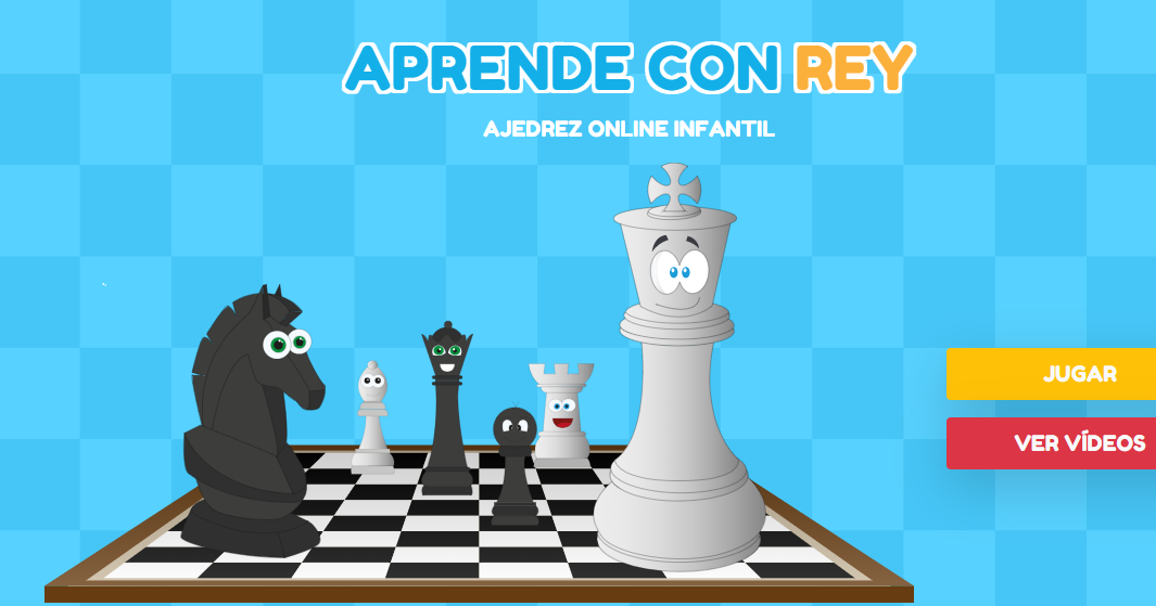 Aprende con Rey, un juego online de ajedrez para niños