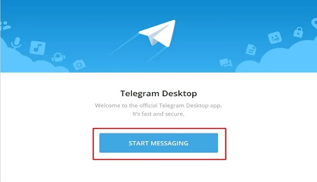 cara daftar telegram di PC