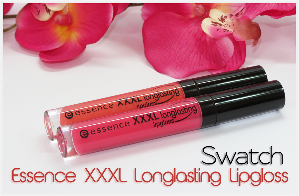 Swatch Essence XXXL Longlasting Lipgloss Just Makeup & Beauty