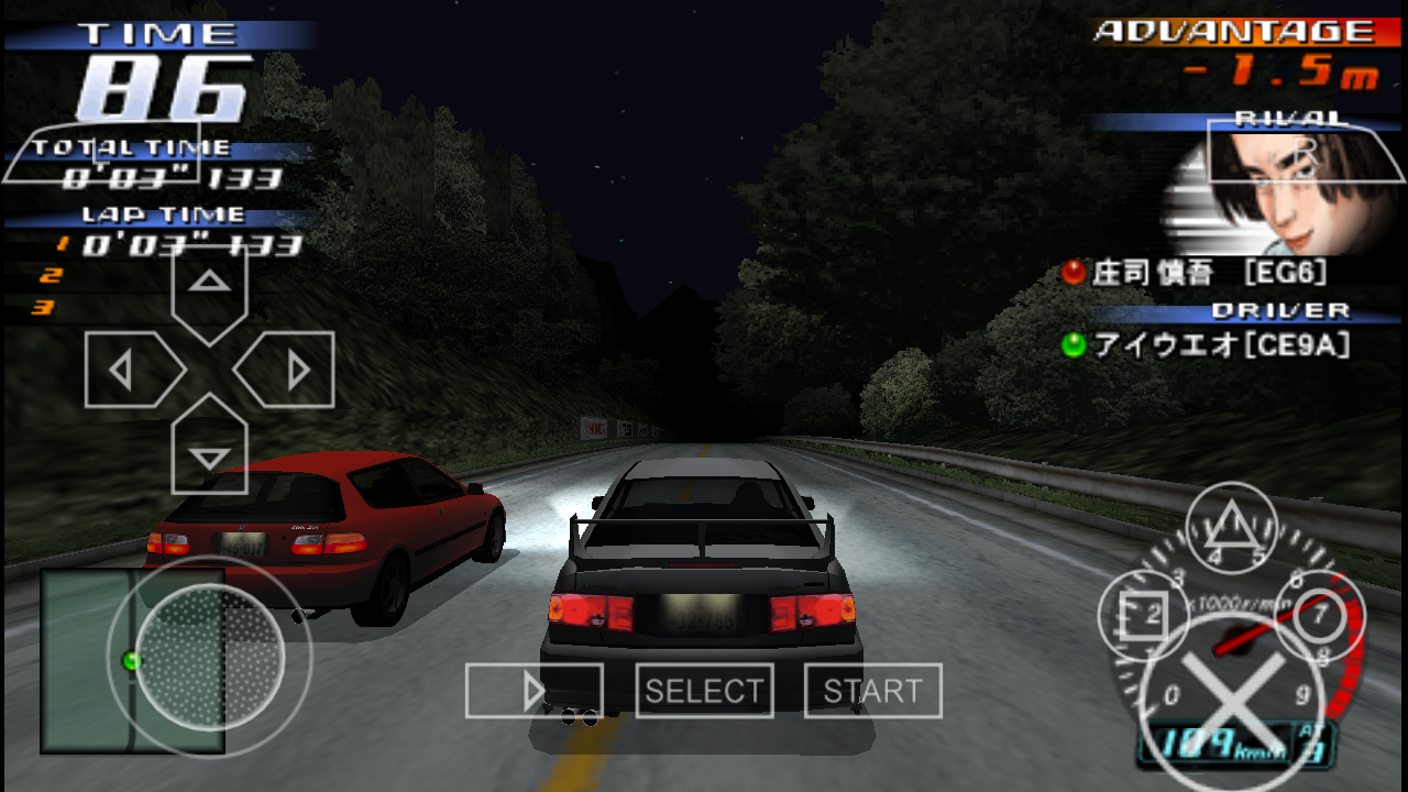 initial d street stage psp the best