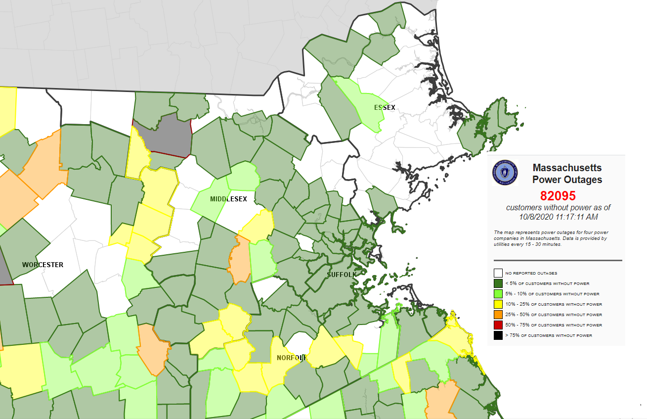 Tarr Talk Power Outage Update Related To Yesterday S High Winds And Thunderstorms