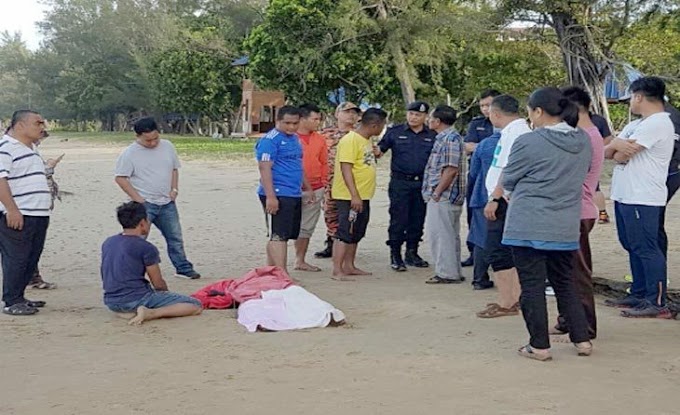 Pelajar Perempuan 14 tahun mati lemas di Pantai Tanjung Aru