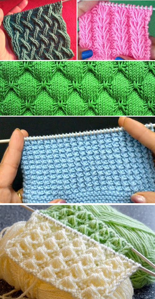  Best Beautiful Easy Knitting Patterns - Free Tutorials 