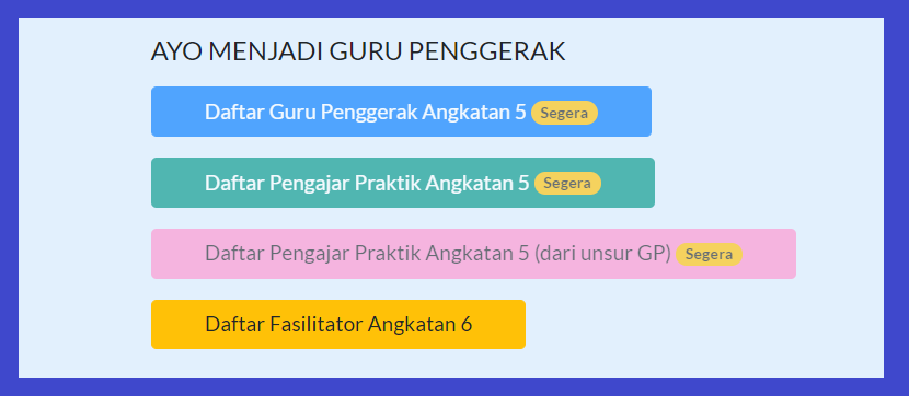 Langkah Langkah Mendaftar Guru Penggerak Angkatan 5 Beragam Informasi