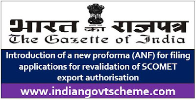 revalidation of SCOMET export authorisation