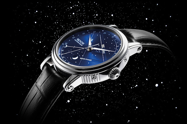 Epos 3391 Blue Stars Mechanical Automatic Watch