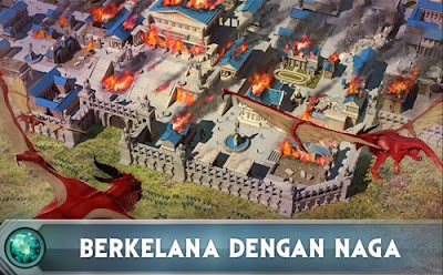 The best and most exciting Android war strategy game Game of War - Age of Fire