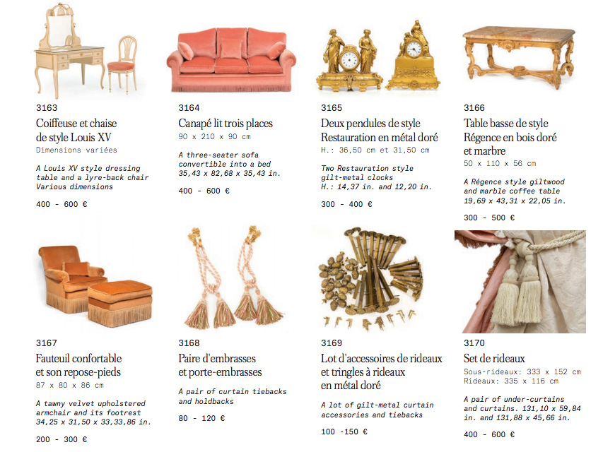 Events: The Ritz Paris’ Amazing 5-Day Auction of 3,500 Lots of Beautiful Pre-Renovation Items