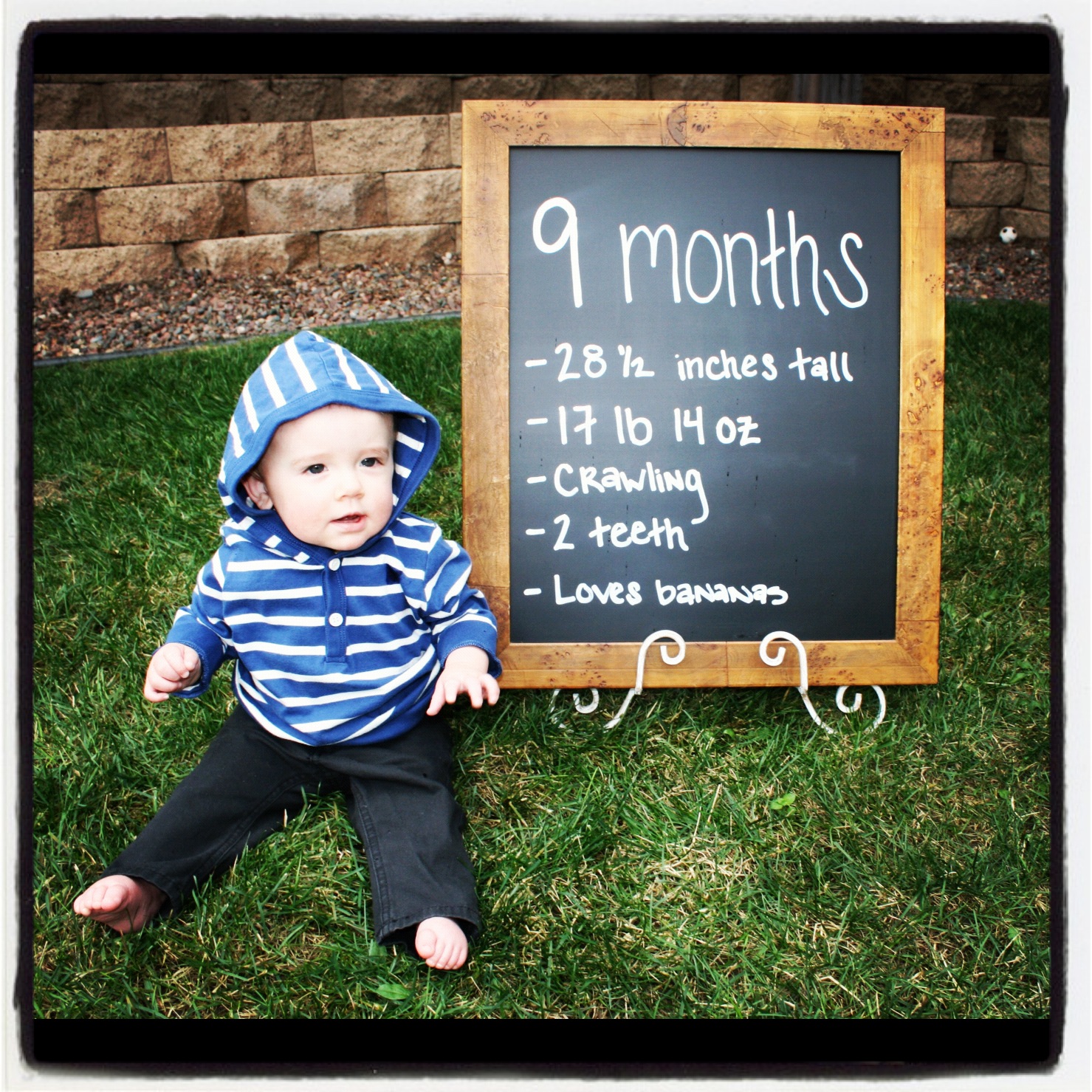 Just Strolling: Really?! 9 months today!