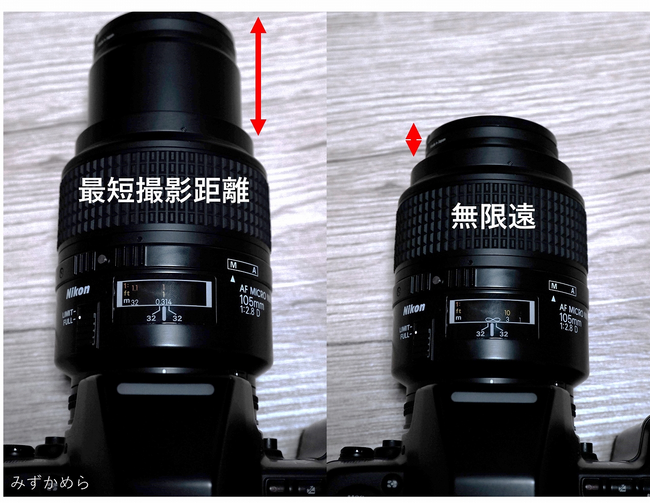 ニコン Nikon AF MICRO NIKKOR 105mm f2.8D