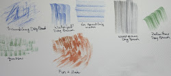 brush watercolor strokes basic dry