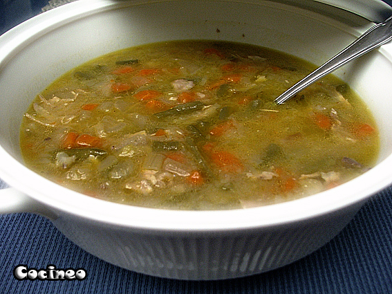 Sopa de verduras