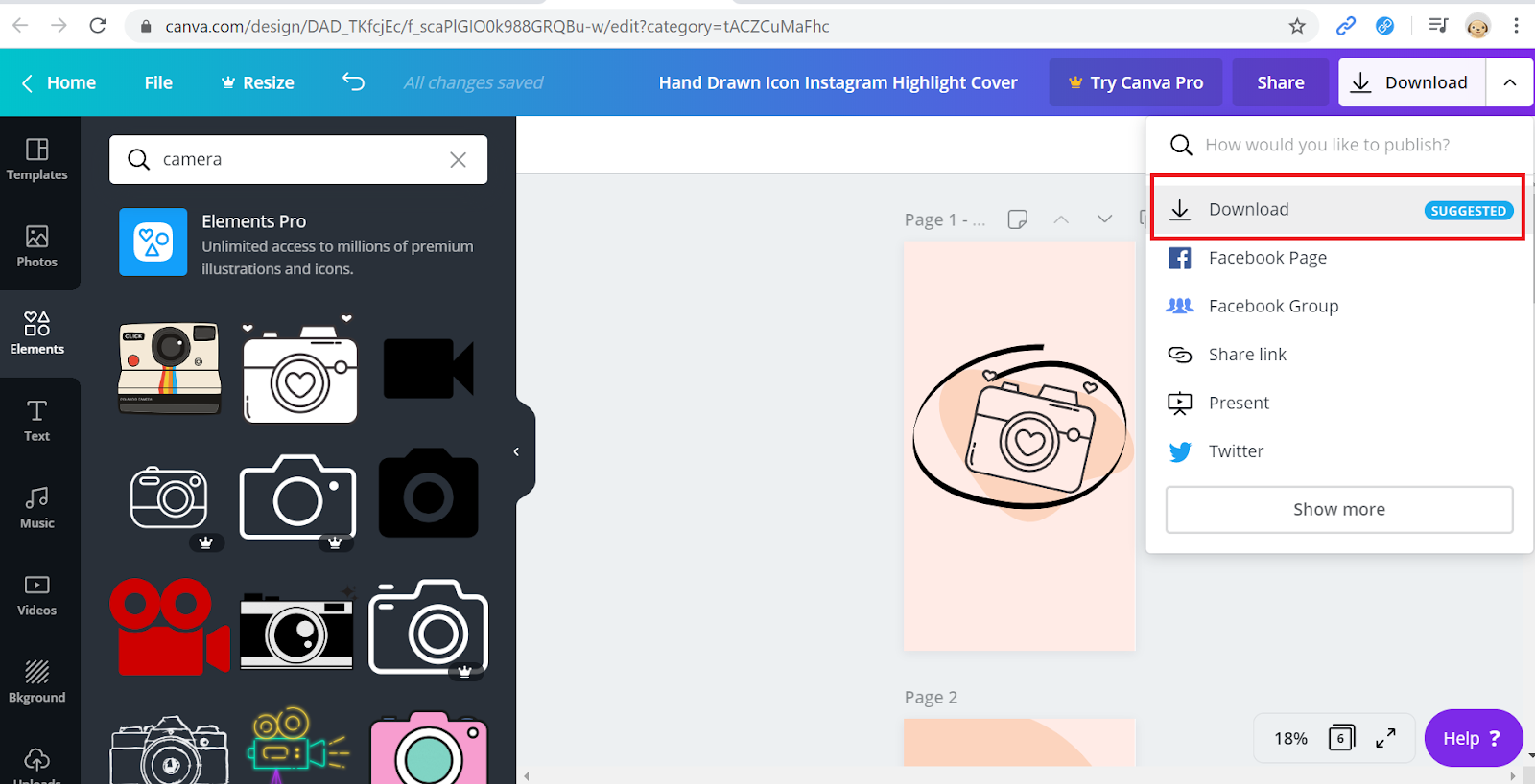 Cara Membuat Cover Highlight Instagram Tanpa Aplikasi - Nak Blogz