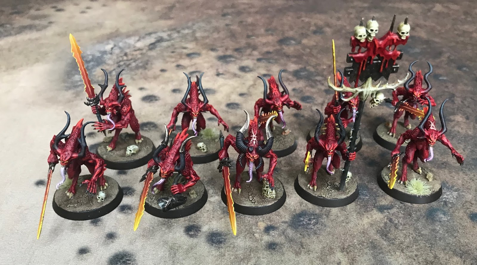 Bits Warhammer Démons De Khorne - Soif De Sang Avec Grande Hache - Non Assemblés, Non Peints - Neuf