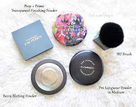 MAC Translucent Blotting Setting Powders Review Collection