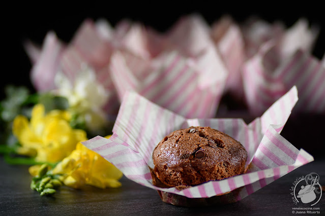 Muffins de chocolate (lo más parecido a los de Starbucks)