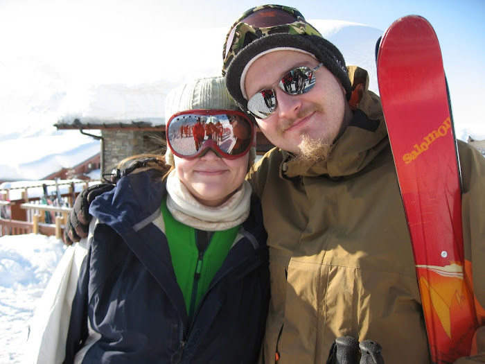 me and david at la rosiere