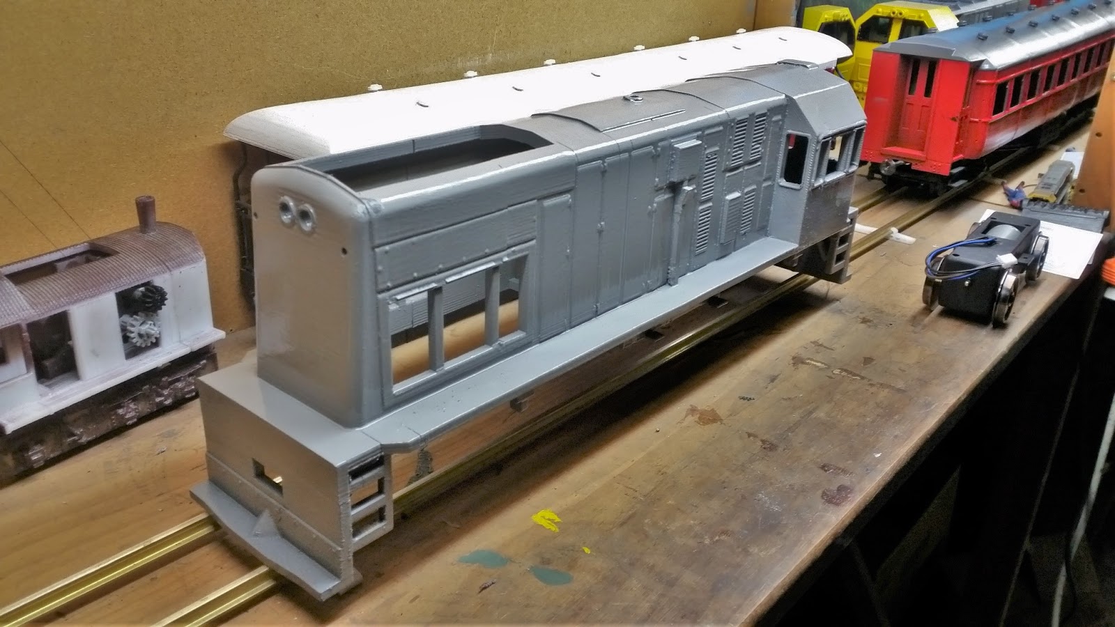 New Zealand Railway Models (Kiwi Trains) 124 3D Printed GE U10b (NZR Dh class)