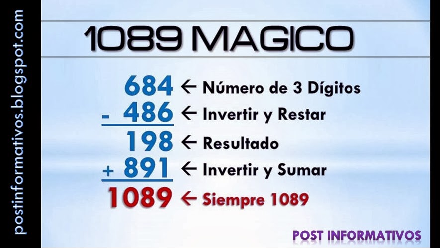 Post Informativos: 1089 MAGICO