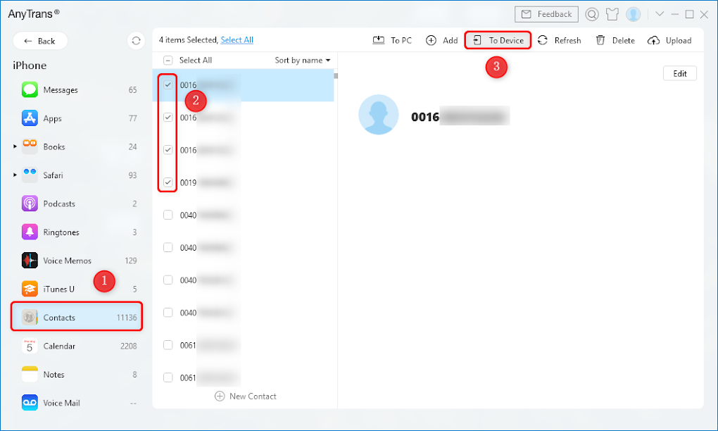 طريقة نقل جهات الاتصال من الآيفون الى بطاقة SIM