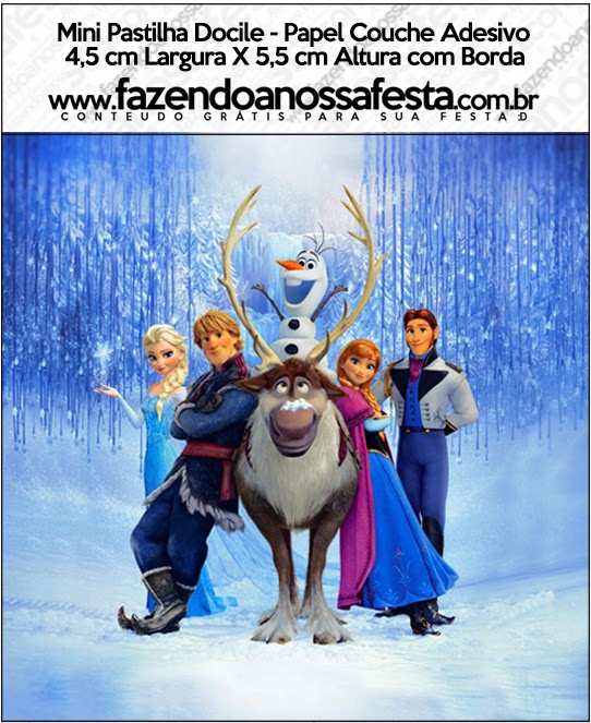Frozen Etiquetas para Candy Bar, para Imprimir Gratis. Ideas y
