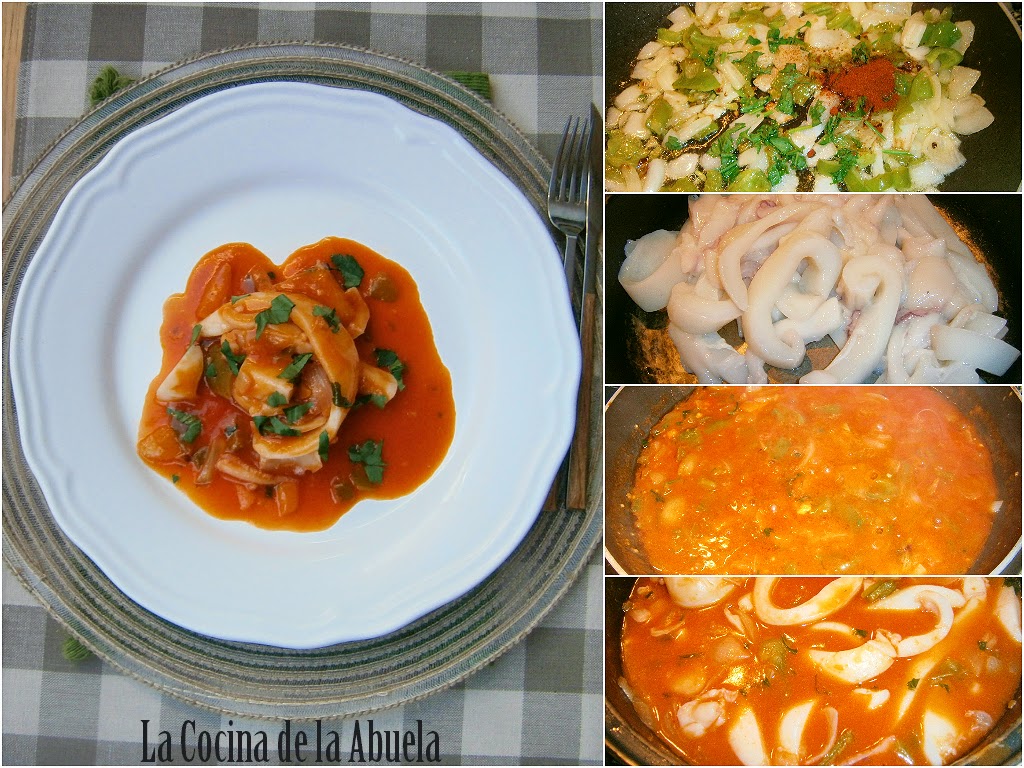 Sepia en Salsa Picante. Sepia en Salsa Picante.