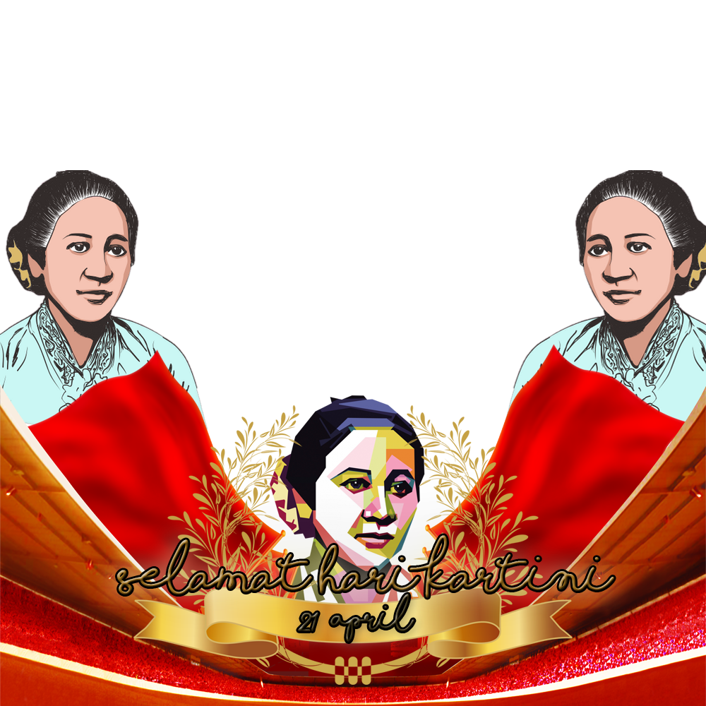 Desain twibbon selamat hari kartini psd keren - kanalmu