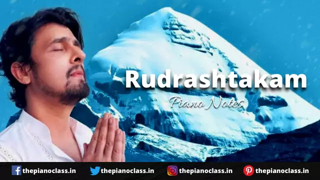 Rudrashtakam Piano Notes - Sonu Nigam