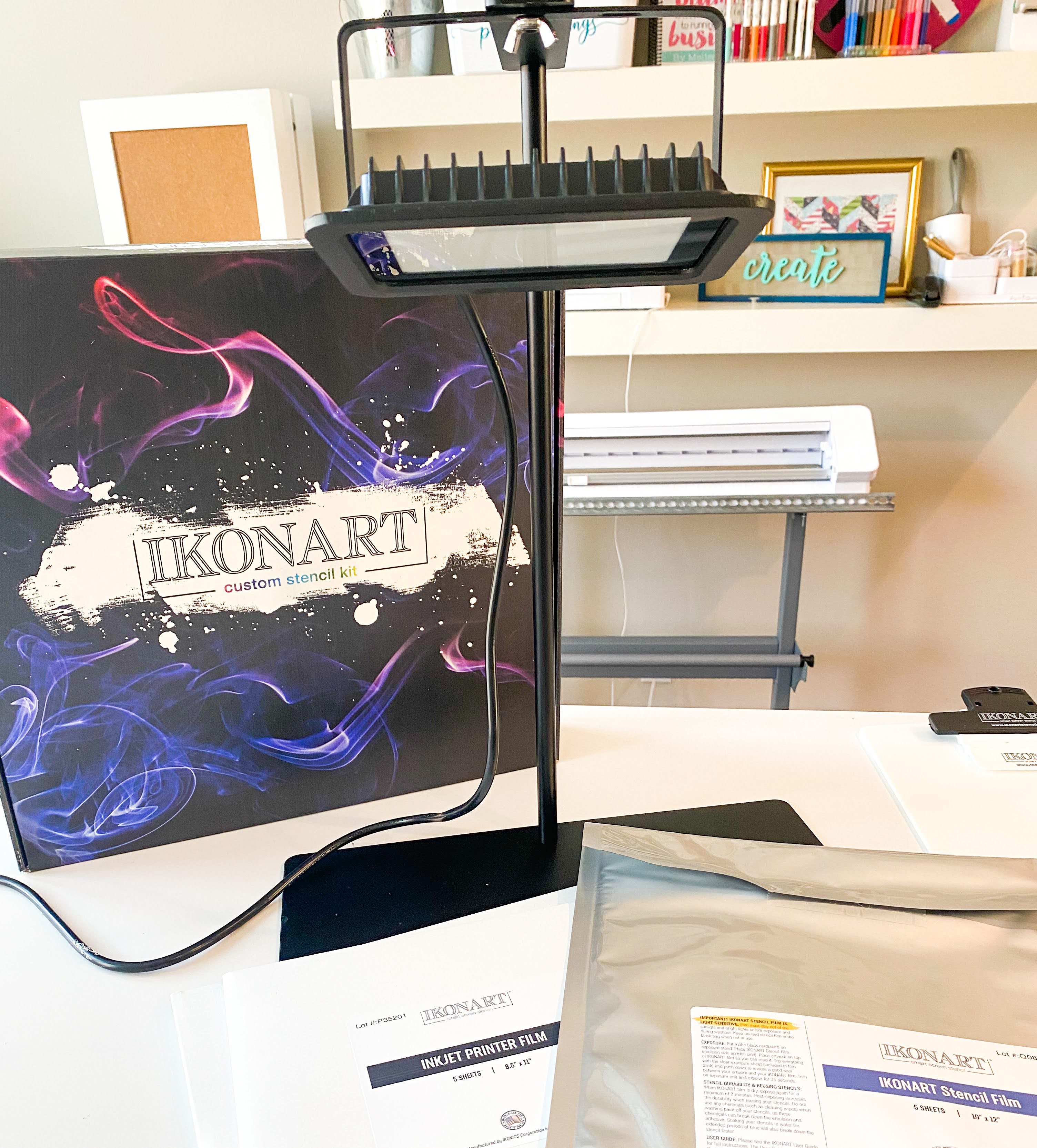 How To Add Dimension To Craft Projects with Clay and Ikonart - Ikonart  Stencil