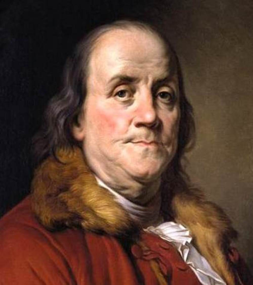 Human Writingreading Benjamin Franklin