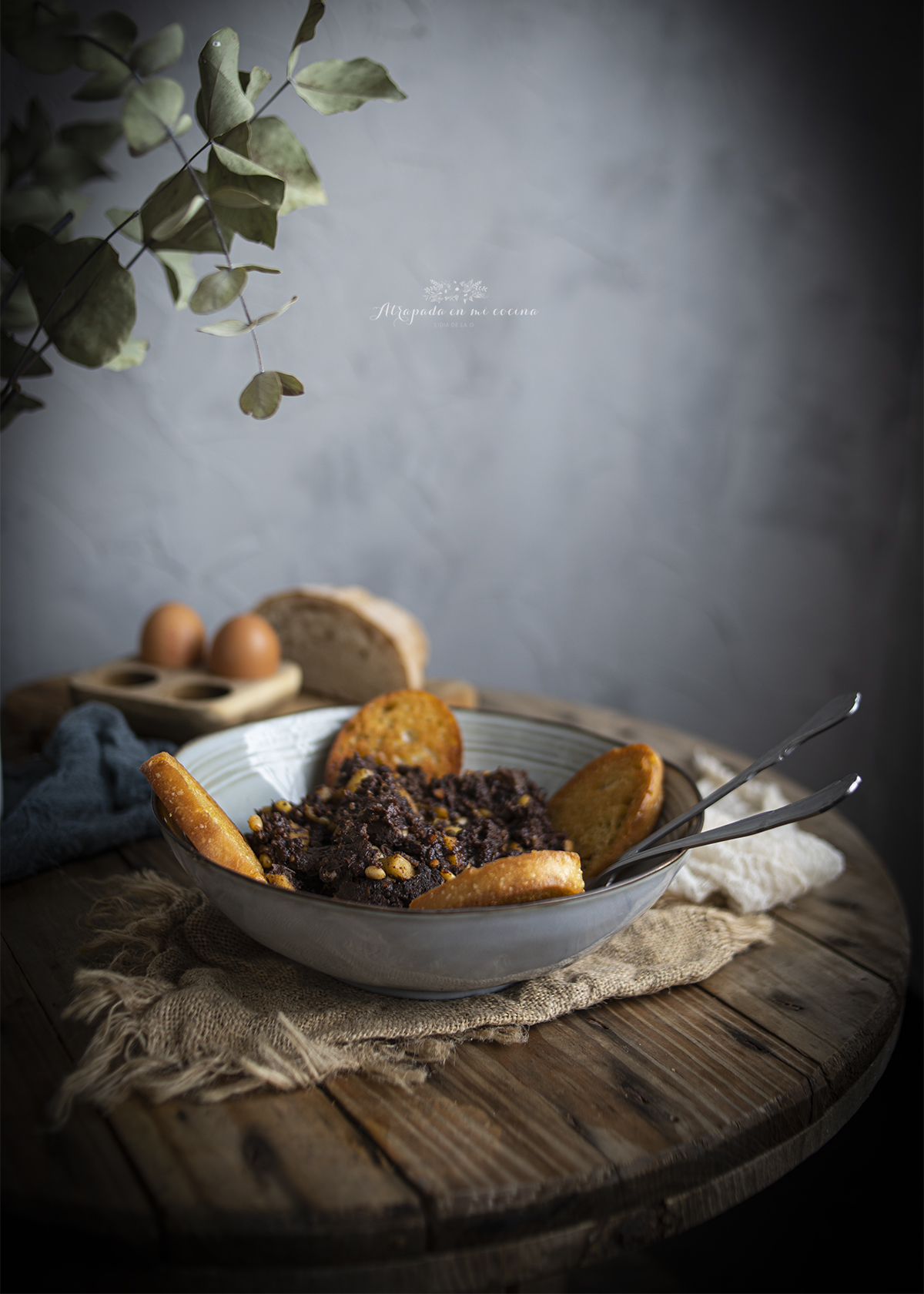 REVUELTO DE MORCILLA, PIÑONES Y MANZANA - Atrapada en mi ... image of REVUELTO DE MORCILLA, PIÑONES Y MANZANA - Atrapada en mi ...