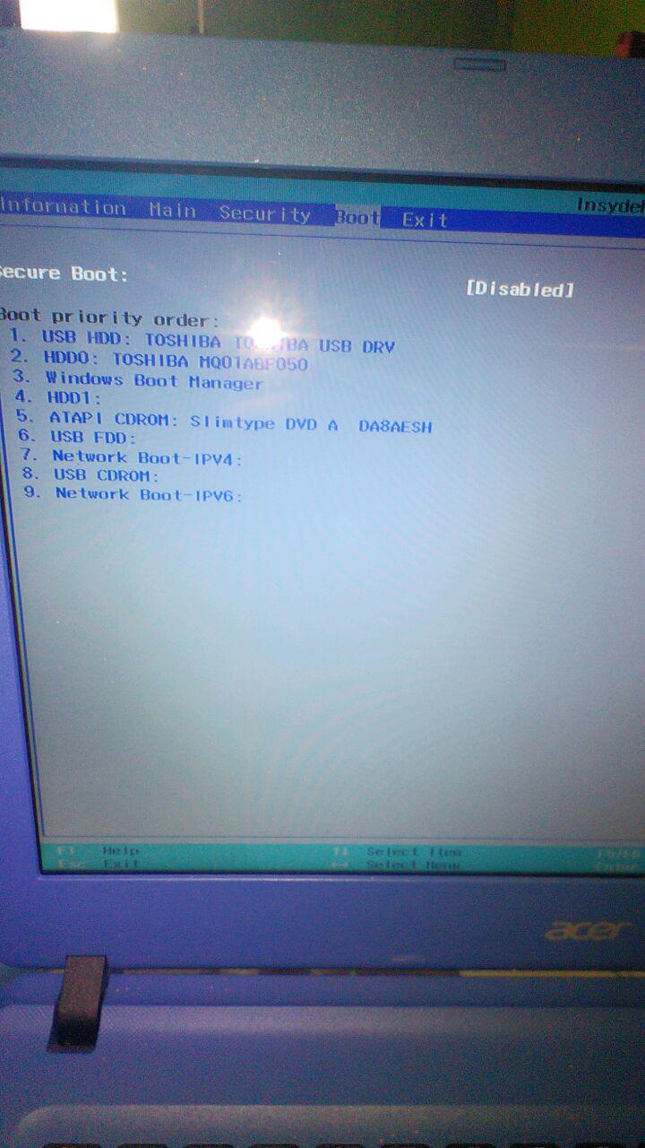 Install Windows 10 Aspire Es1 432 Secure Boot Hokynet