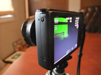 view from camera with diy Neutral Density filter