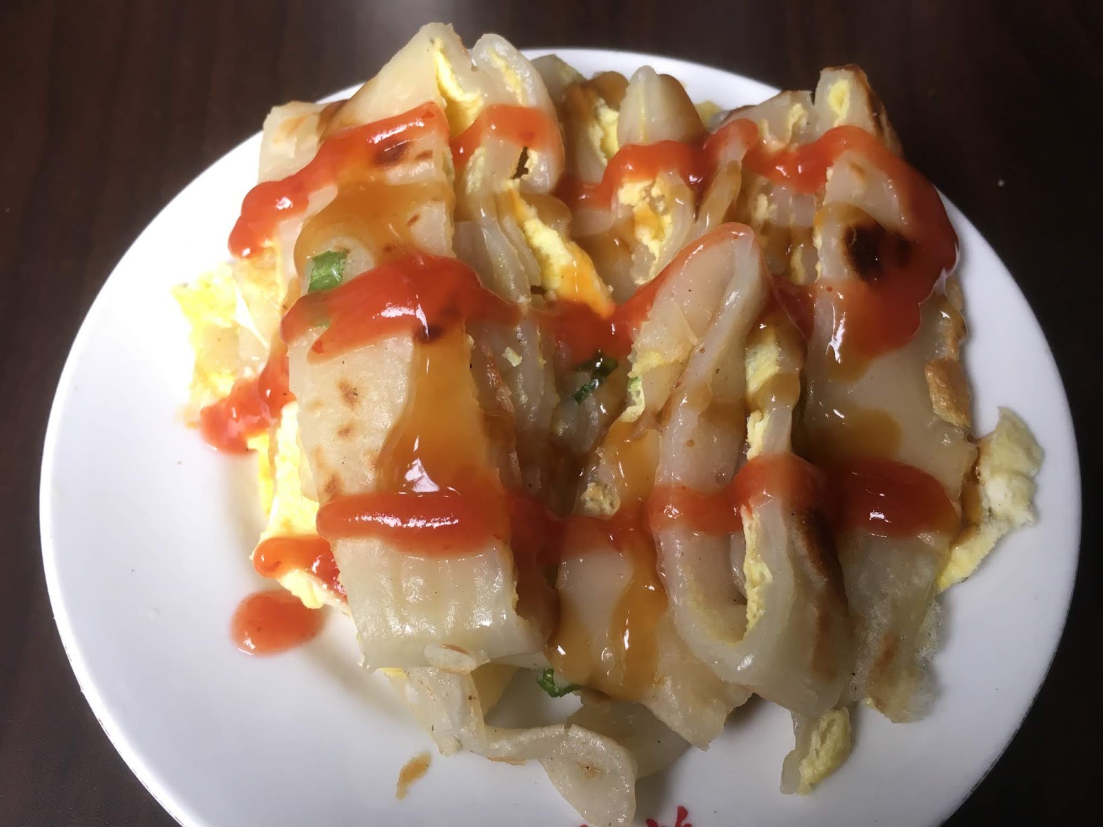 The Egg Pancake Roll Booth Serving the AlDente and Tasty Traditional