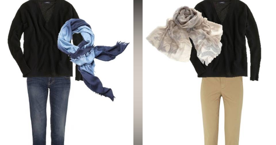 How to wear a black vneck sweater The Vivienne Files