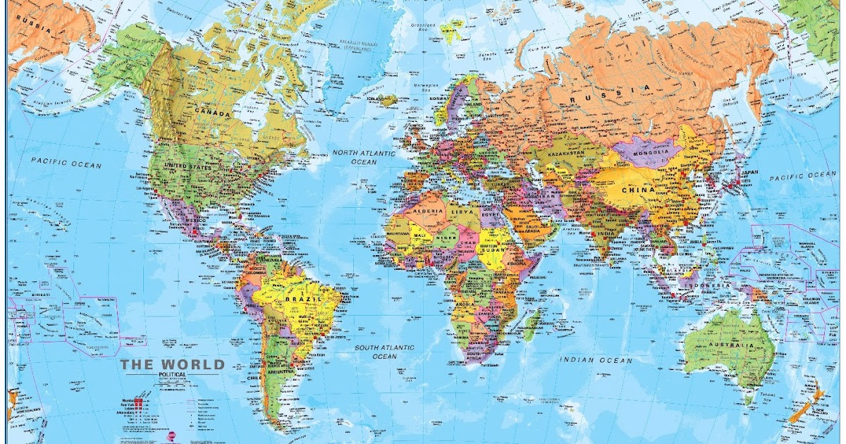 "El Todopoderoso": Lista de todos los países del mundo y sus capitales