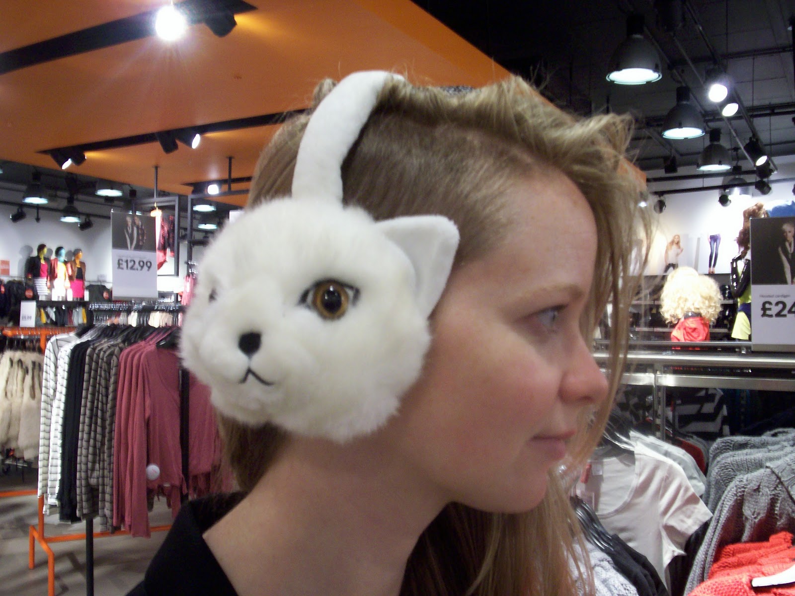Hey! Homewrecker Crazy Cat Ear Muffs