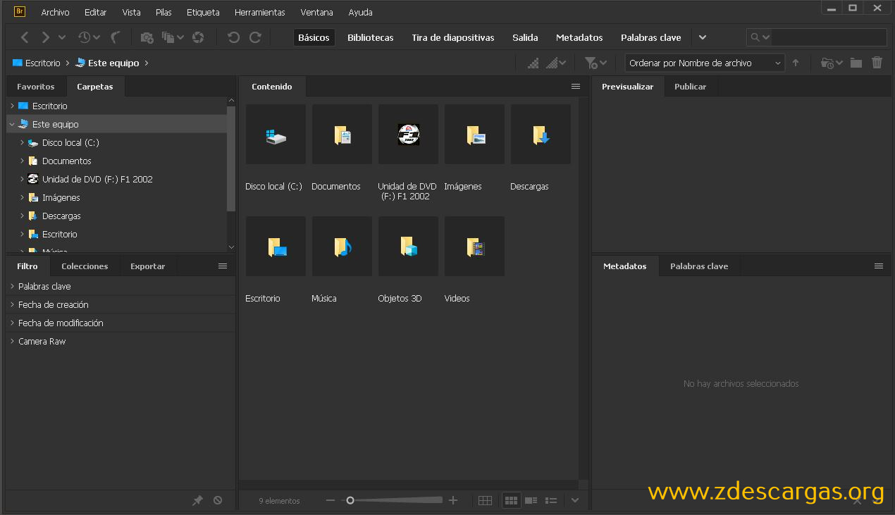 Adobe Bridge CC 2020 Full Español