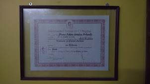 1.-Diploma de licenciado en ciencias Jurídicas de Franco Gonzalez Fortunatti