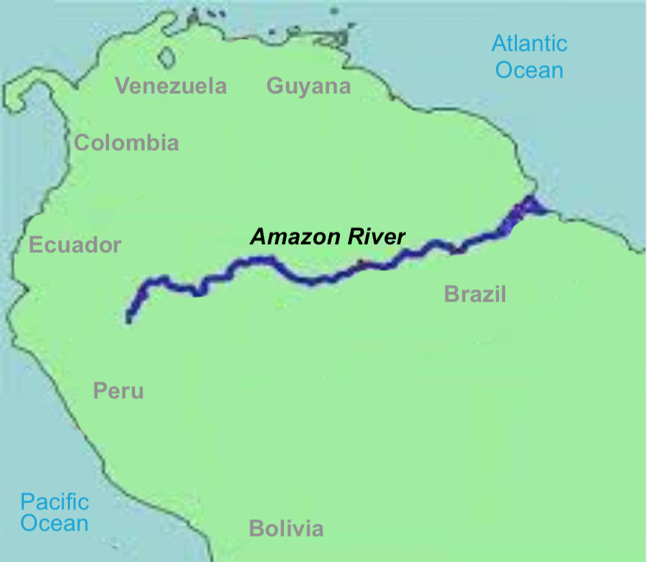 NephiCode Rising of the Amazon Basin and Disappearance of the Sea East
