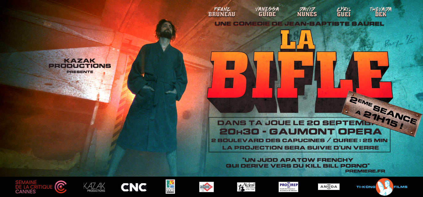 La Bifle Jean Baptiste Saurel Work(s) in Progress: La Bifle, projection parisienne et bande-annonce