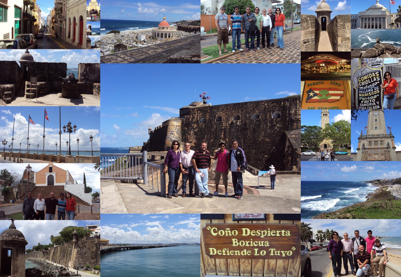 puerto rico shape collage puerto rico shape collage