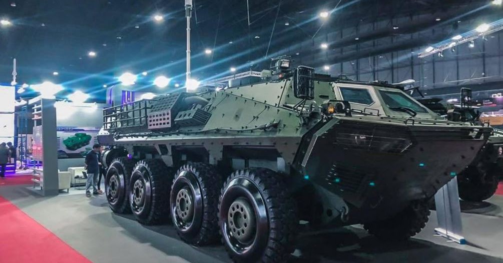 Military and Commercial Technology: Launching Panus R600 8X8 made in ...