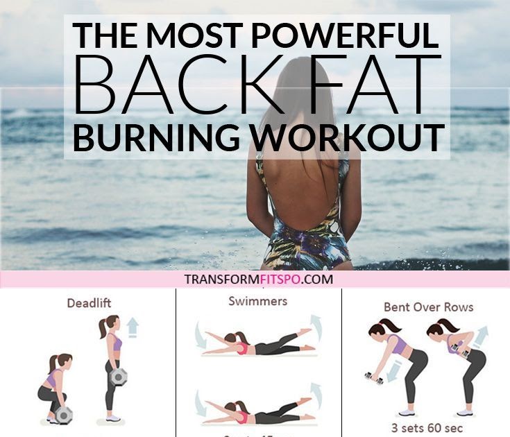 Most Powerful Back Fat Burning Workout! When You See The Results, You ...