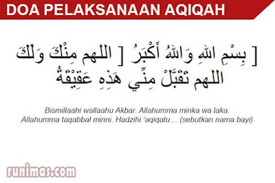 Doa Tata Cara Pelaksanaan Aqiqah dan Hadits Sesuai Sunnah - Runimas