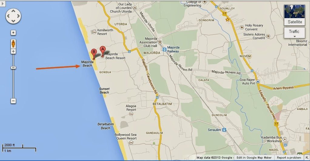 райпур бхилаи. гугл карты гоа. южный гоа на карте. кабо де рама гоа пляж на карте. пляж бага гоа на карте.