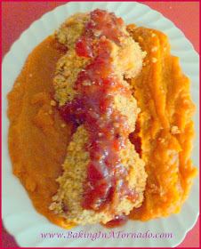 Cornbread Cranberry Chicken | www.BakingInATornado.com | #recipe #dinner