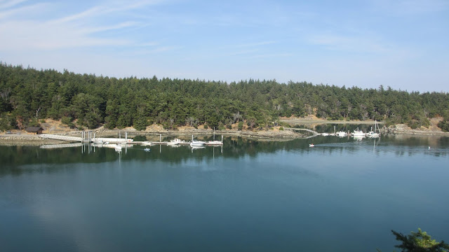 Fossil Bay dock on Sucia Island
