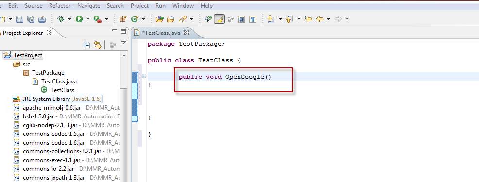 Software Testing Site: Creating Test Case in Eclipse using Selenium Web ...